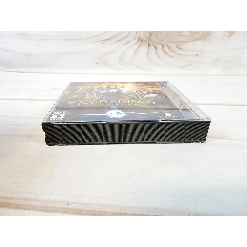2003 EA Games - Lord Of The Rings Return Of The King PC CD-ROM Game 3 Disc Set